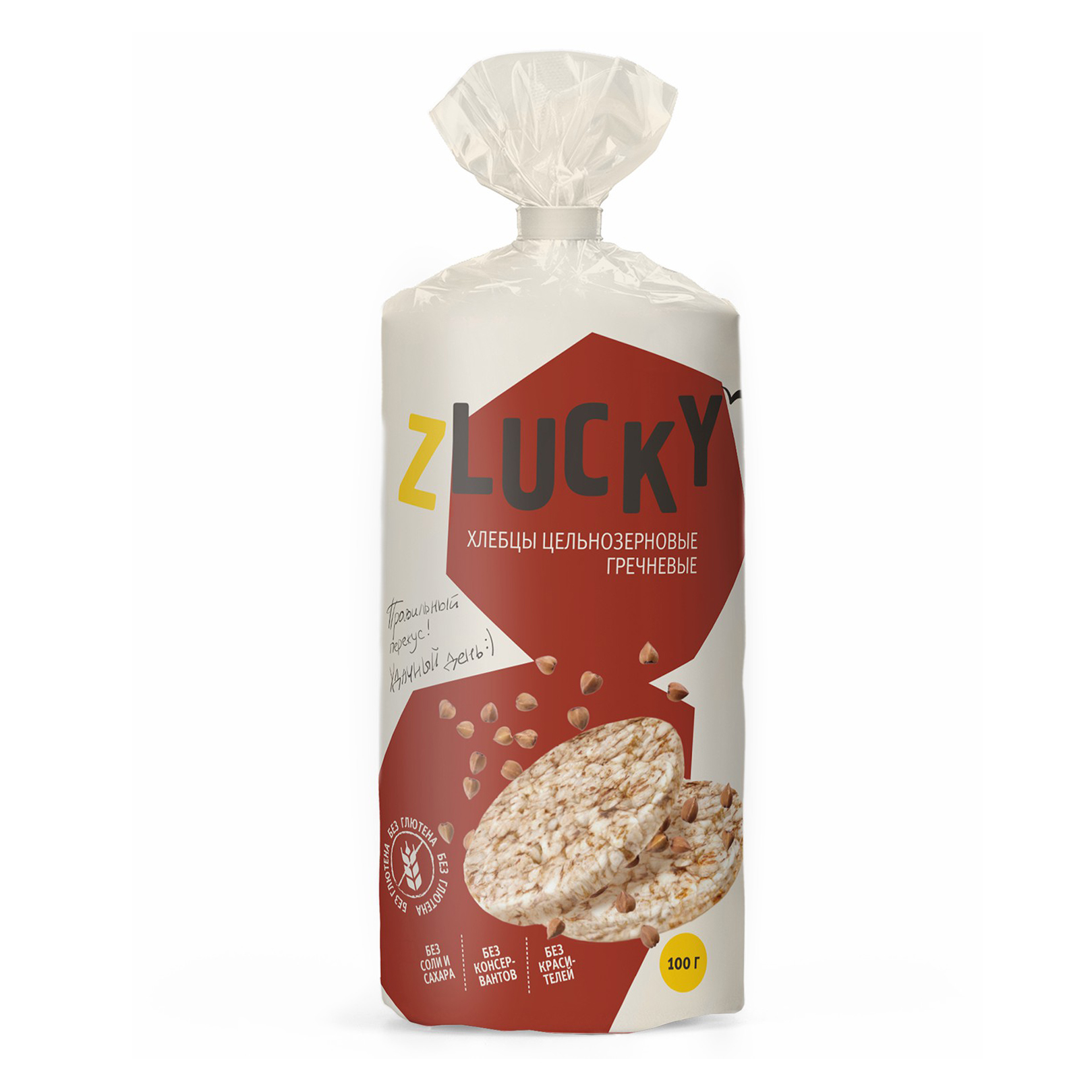 

Хлебцы гречневые Zlucky хрустящие 100 г