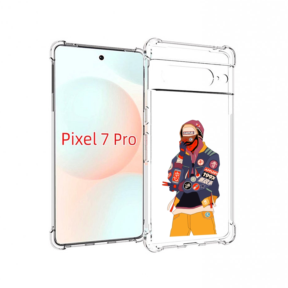 

Чехол Mypads Модник Для Google Pixel 7 Pro, Прозрачный, Tocco