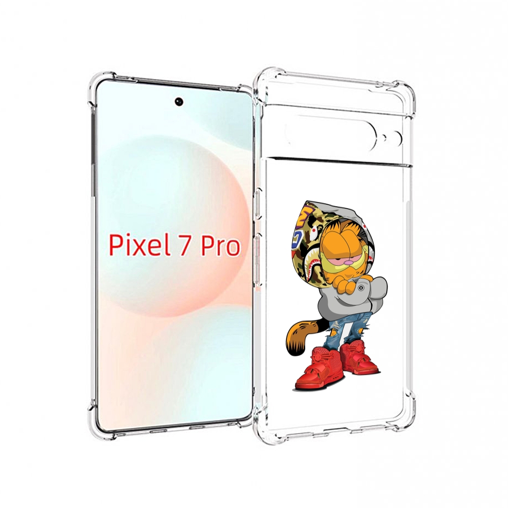 

Чехол Mypads Модный-Котяра Детский Для Google Pixel 7 Pro, Прозрачный, Tocco