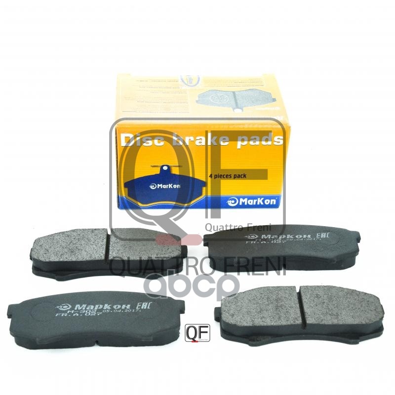 

Колодки Тормозные Дисковые К-Т Toyota МарКон арт. 02700152, 02700152