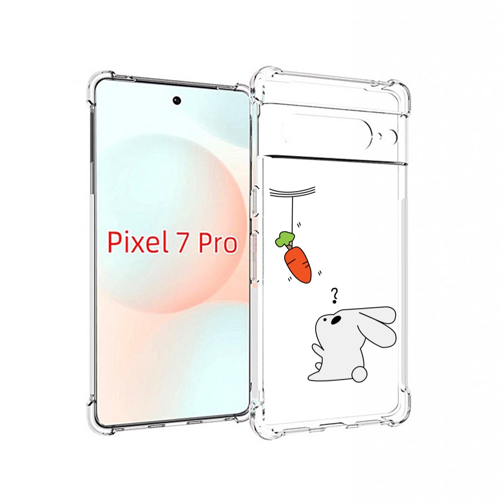 

Чехол Mypads Морковка Детский Для Google Pixel 7 Pro, Прозрачный, Tocco