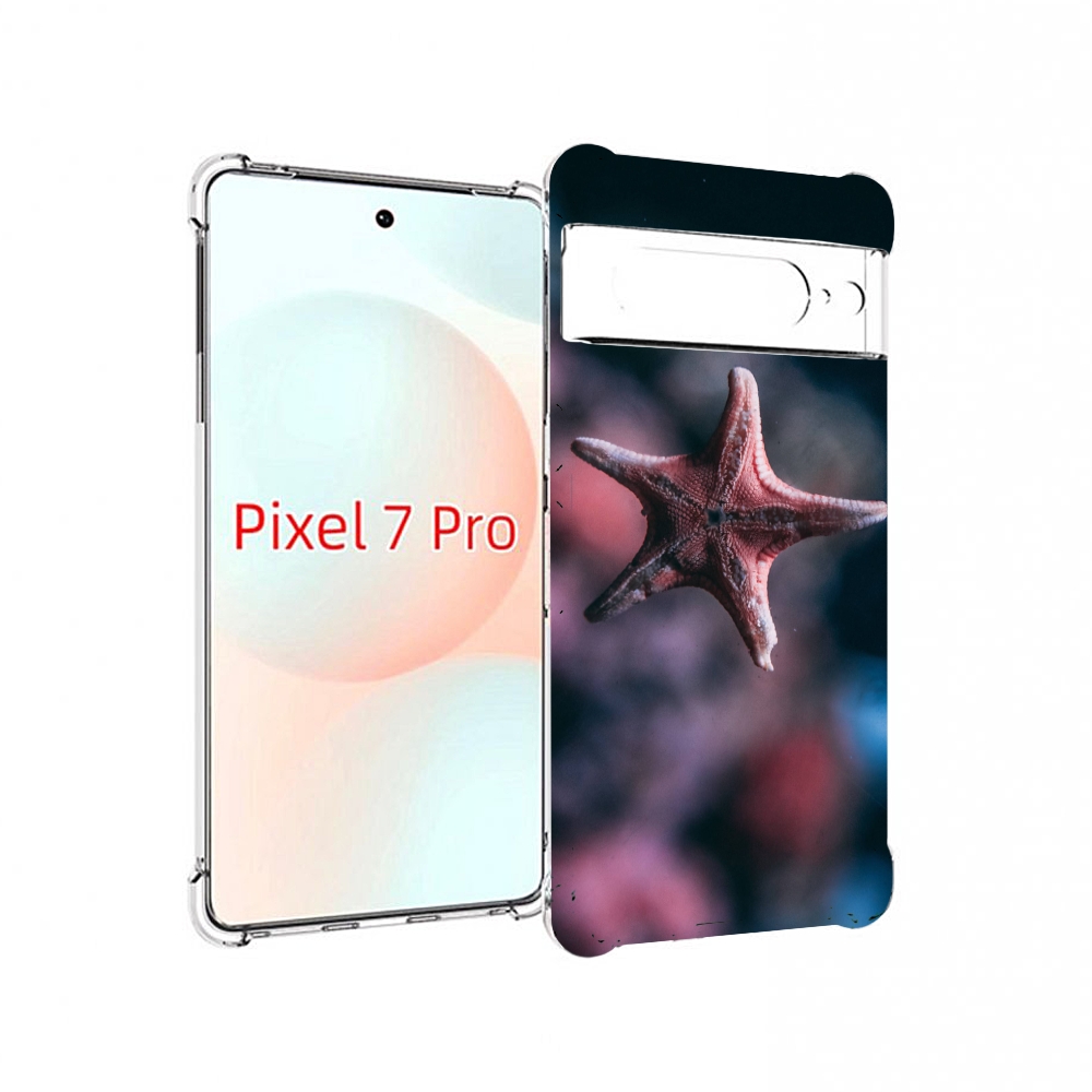 

Чехол Mypads Морская-Звезда---Starfish Для Google Pixel 7 Pro, Прозрачный, Tocco