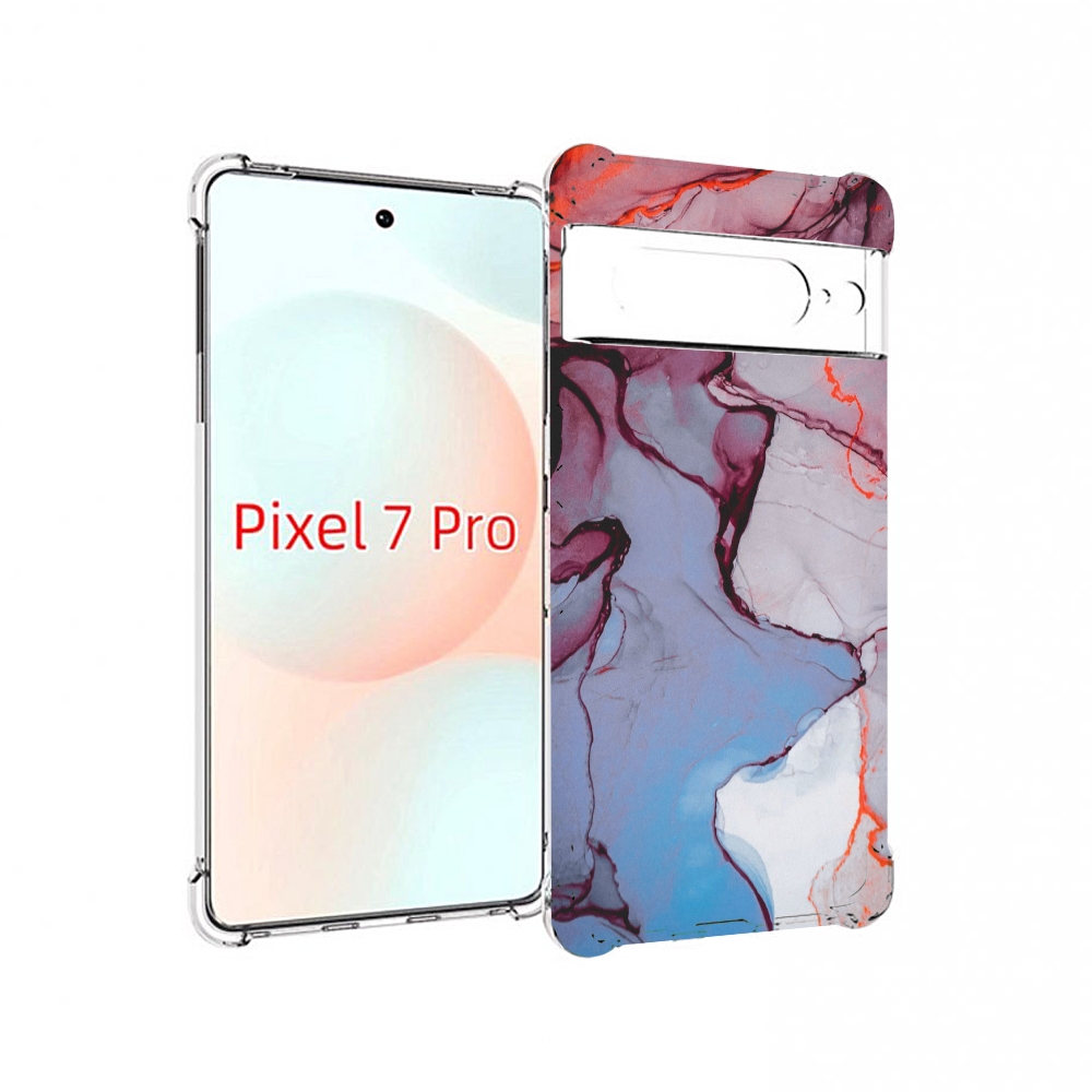 

Чехол Mypads Мраморный Рисунок Для Google Pixel 7 Pro, Прозрачный, Tocco