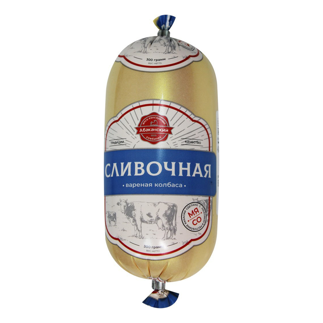 

Колбаса вареная Абаканский мясоконсервный комбинат Сливочная 400 г