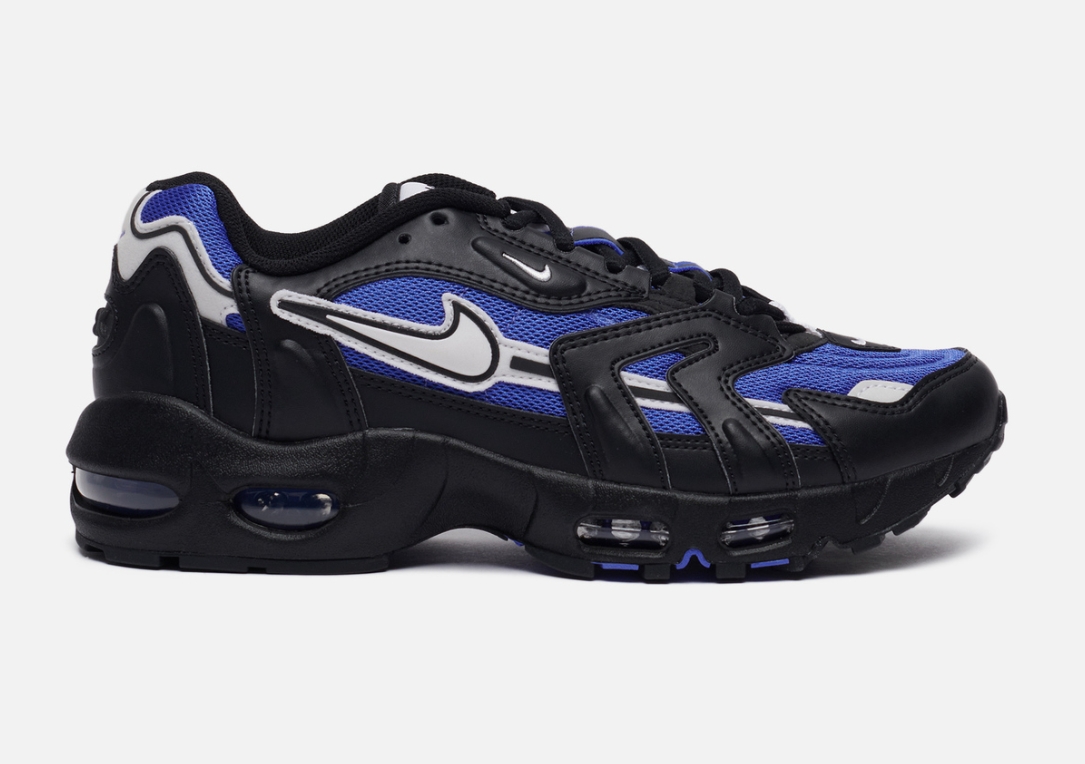 

Кроссовки мужские Nike AIR MAX 96II черные 44 RU, Черный, AIR MAX 96II