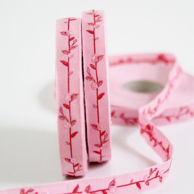 

Тесьма декоративная, ширина 10мм, Acufactum Ute Menze, 35034-02, Розовый