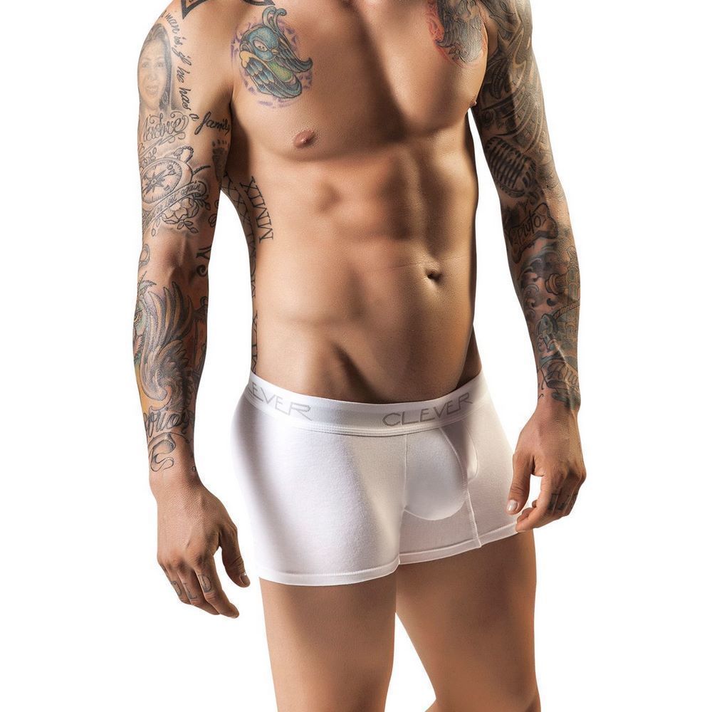 Комплект трусов мужских Clever Masculine Underwear 229923 черных; белых S