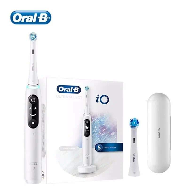 Электрическая зубная щетка Oral-B IO7 белый привычки лучшая версия тебя акименко к м