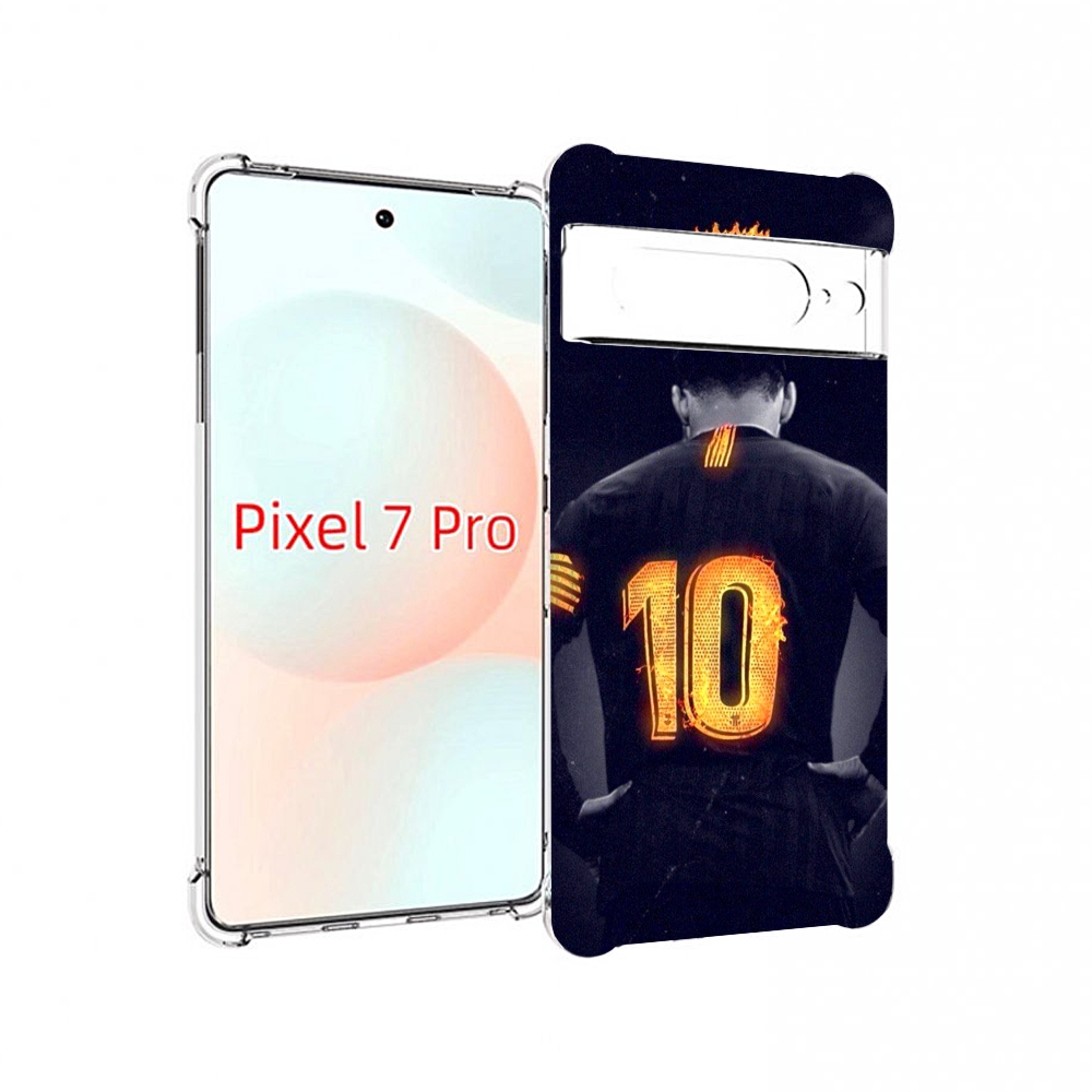 

Чехол Mypads Номер-10 Для Google Pixel 7 Pro, Прозрачный, Tocco