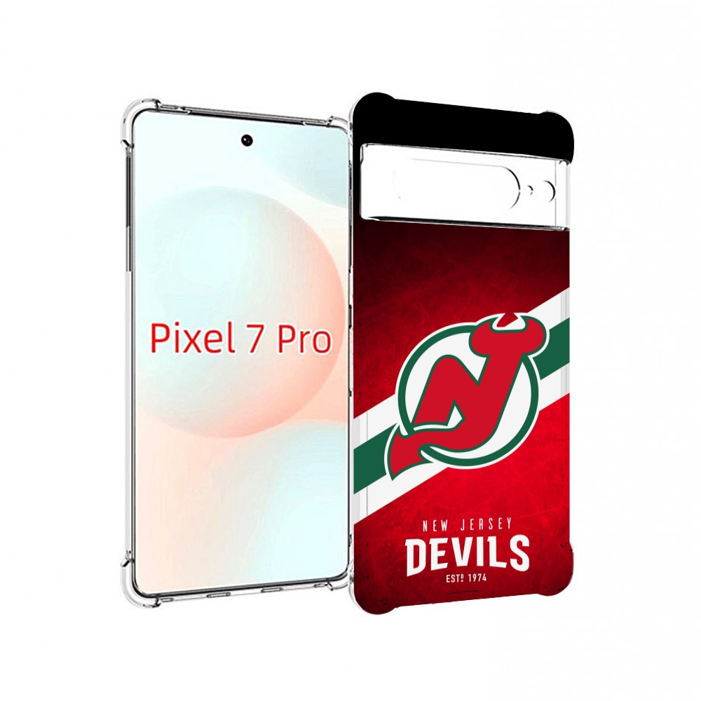 

Чехол Mypads Нью Джерси Девилз Для Google Pixel 7 Pro, Прозрачный, Tocco