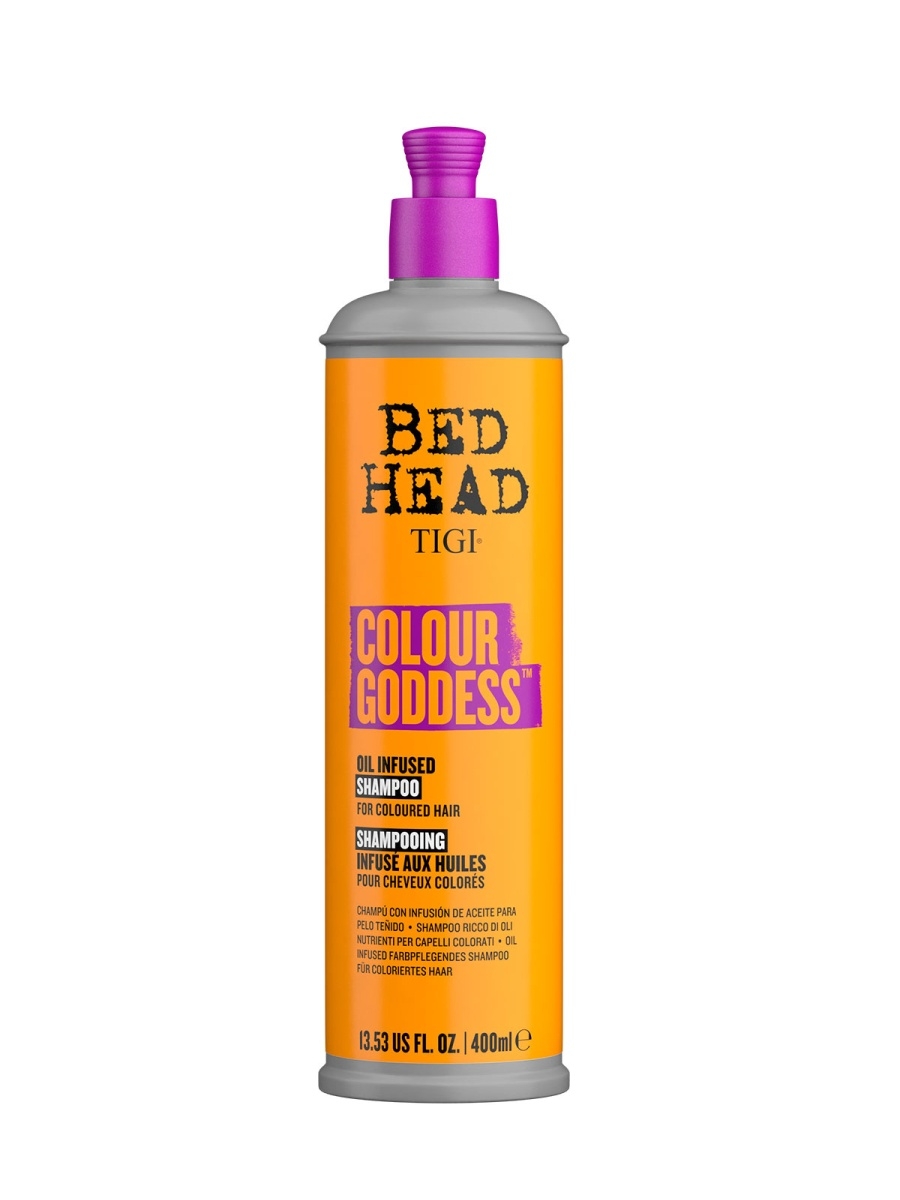 Шампунь для окрашенных волос Tigi Bed Head Colour Goddess 400 мл tigi шампунь для блондинок восстанавливающий bed head serial blonde 970 мл