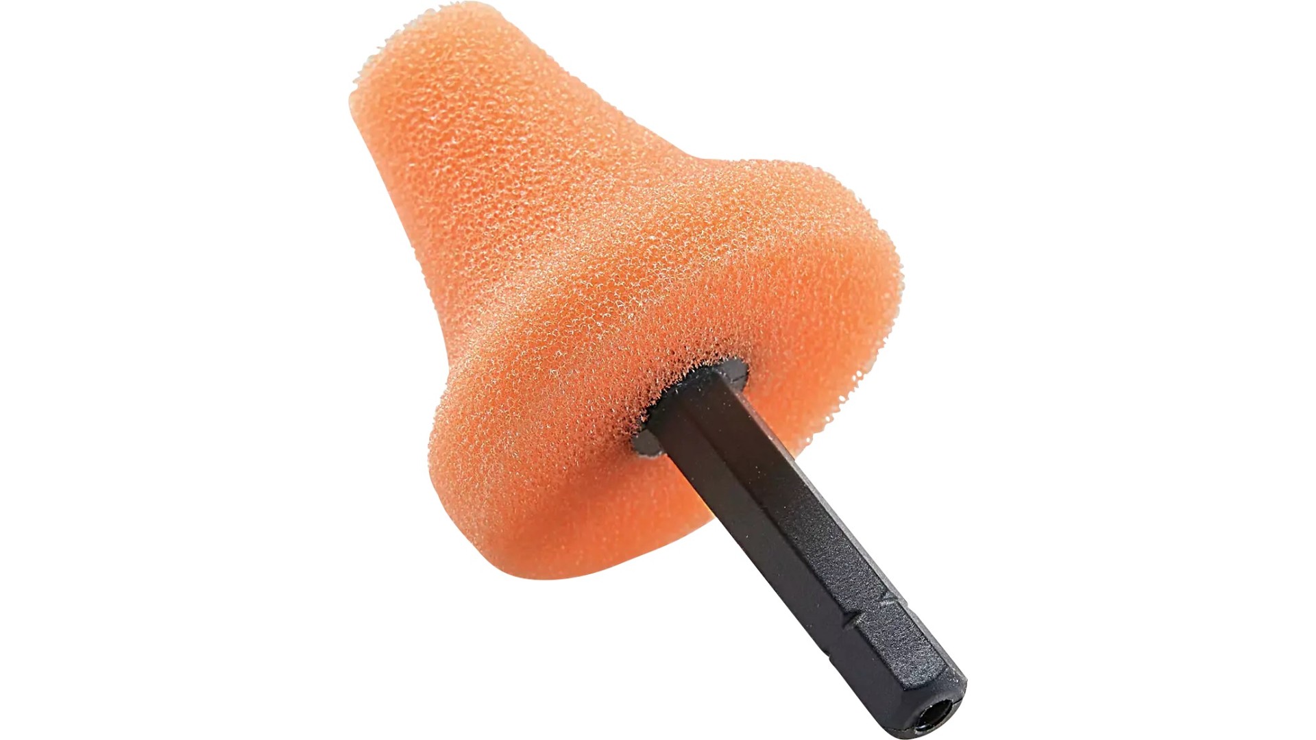 Полировальная губчатая насадка Flex PK-O 35 HEX VE5 517828 коническая, оранжевая мышь из натурального меха до 11 см с хвостом оранжевая