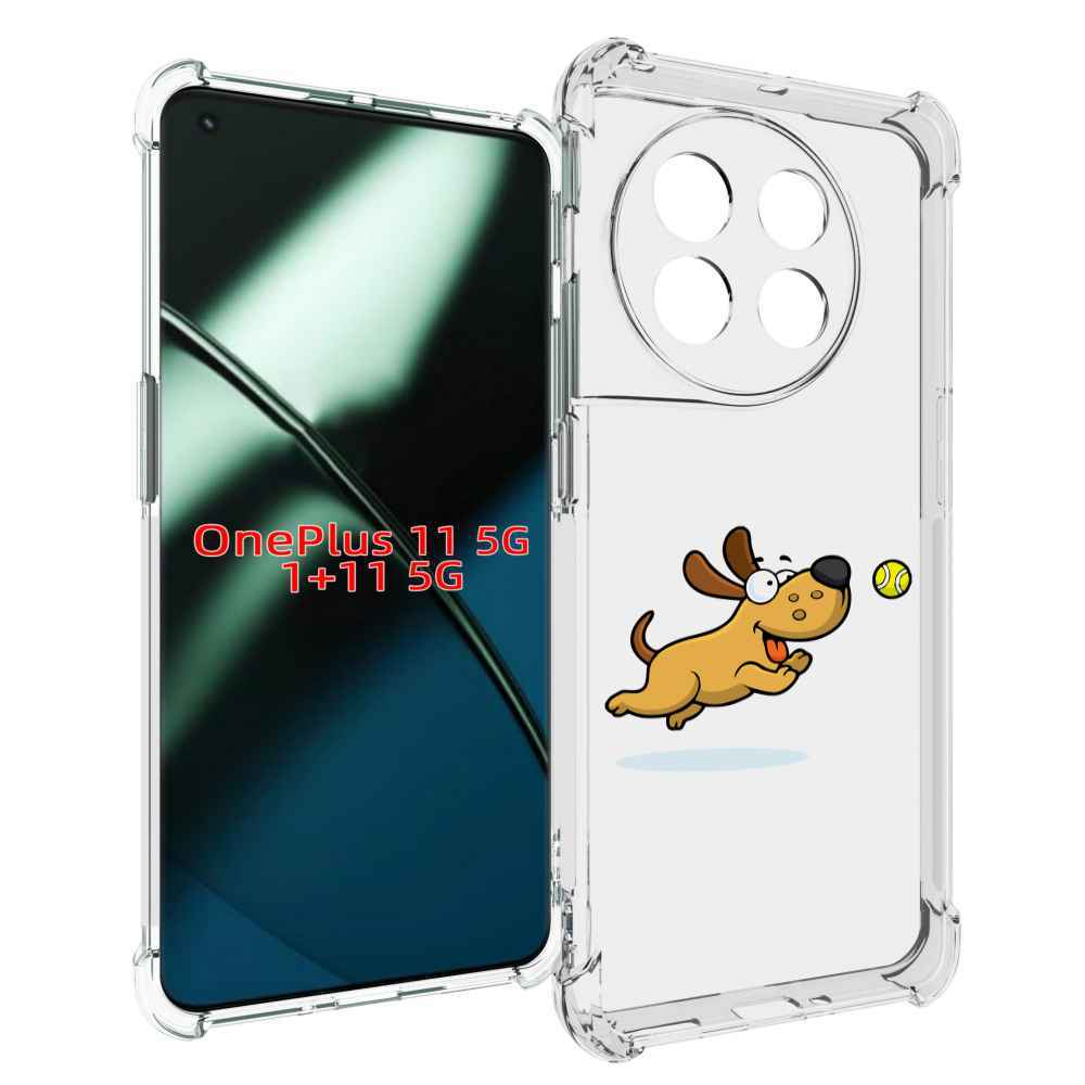 

Чехол MyPads пёсик для OnePlus 11, Прозрачный, Tocco