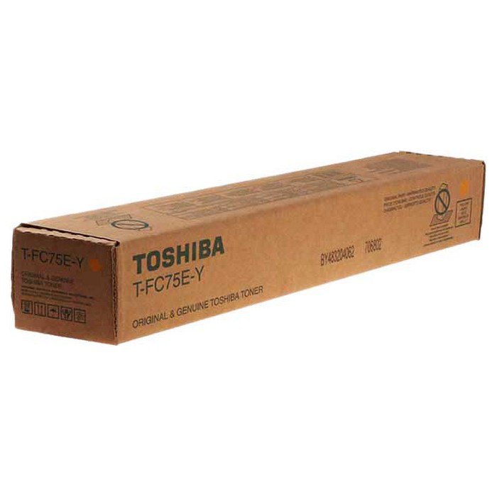 

Картридж для лазерного принтера Toshiba T-FC75EY (6AK00000254), желтый, оригинал