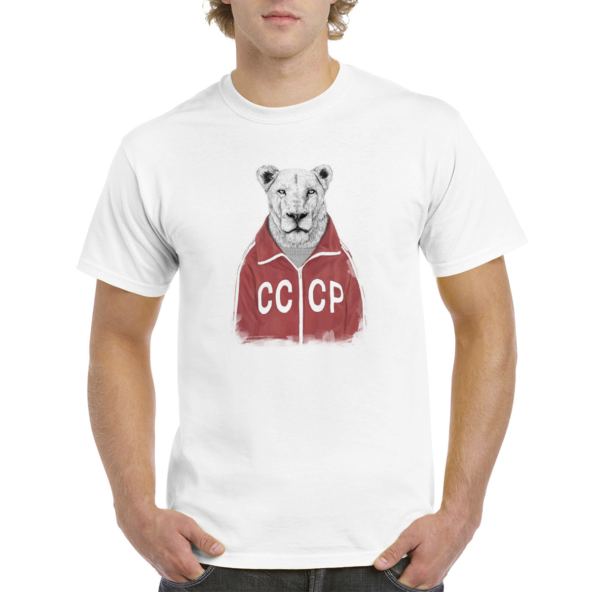 

Футболка унисекс CoolPodarok 6M015865 белая 46 RU, Белый, 6M015865