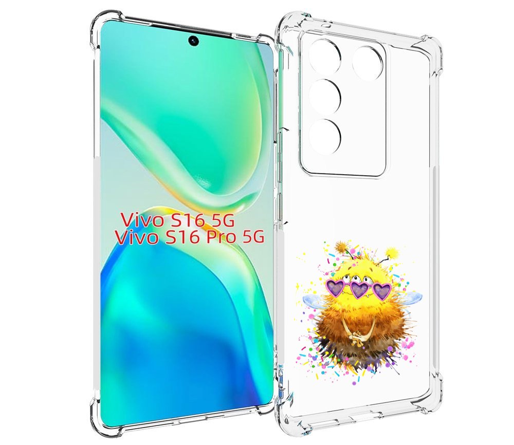

Чехол MyPads Пушитый шмель для Vivo S16 5G / S16 Pro 5G / V27 / V27 Pro, Tocco