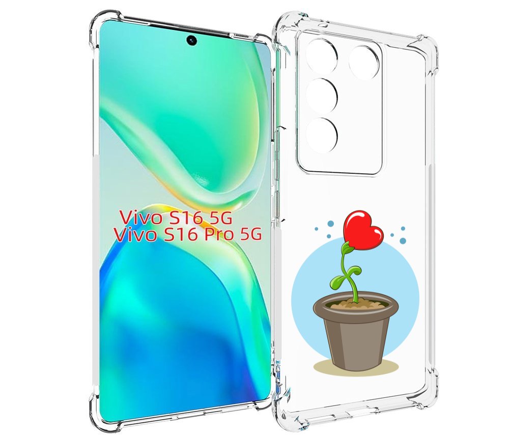 

Чехол MyPads Растение любви 14 февраля для Vivo S16 5G / S16 Pro 5G / V27 / V27 Pro, Tocco