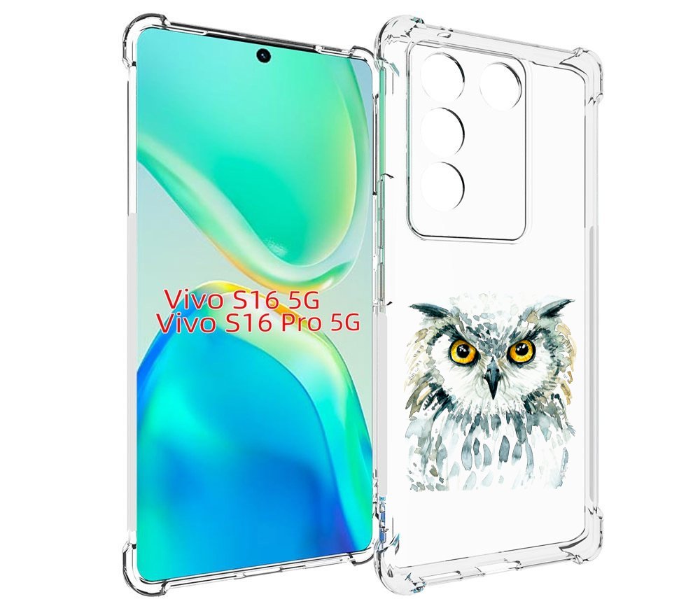 

Чехол MyPads Серьезная сова для Vivo S16 5G / S16 Pro 5G / V27 / V27 Pro, Tocco