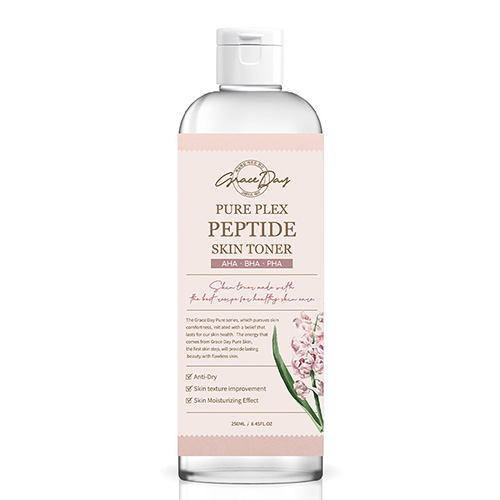 bueno mgf peptide toner plus антивозрастной тонер с факторами роста и пептидами 100 Тонер для лица Grace Day Pure Plex Peptide Skin Toner с пептидами, 250 мл