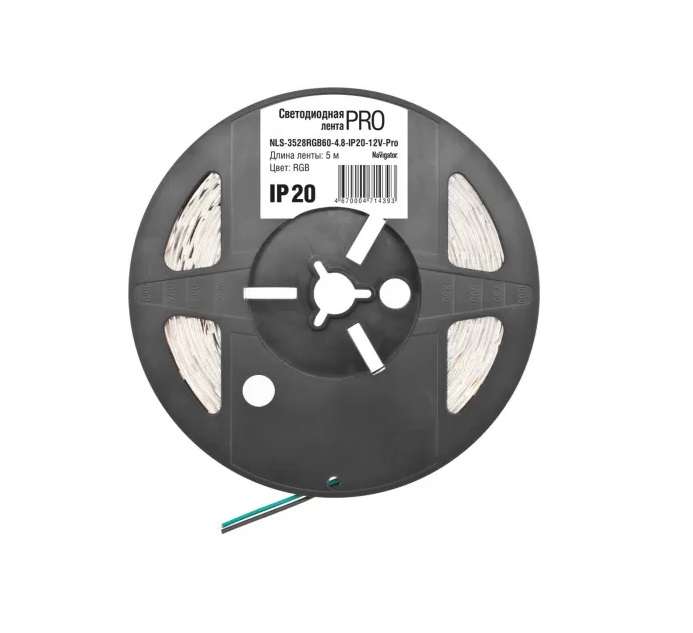 

Светодиодная лента Navigator NLS-Pro R5 12V IP20 SMD3528 4.8