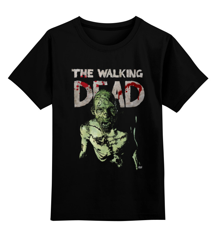 

Футболка детская Printio The walking dead цв. черный р. 152, The walking dead