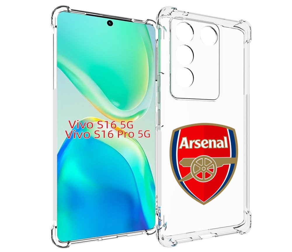 

Чехол MyPads ФК Арсенал логотип для Vivo S16 5G / S16 Pro 5G / V27 / V27 Pro, Tocco