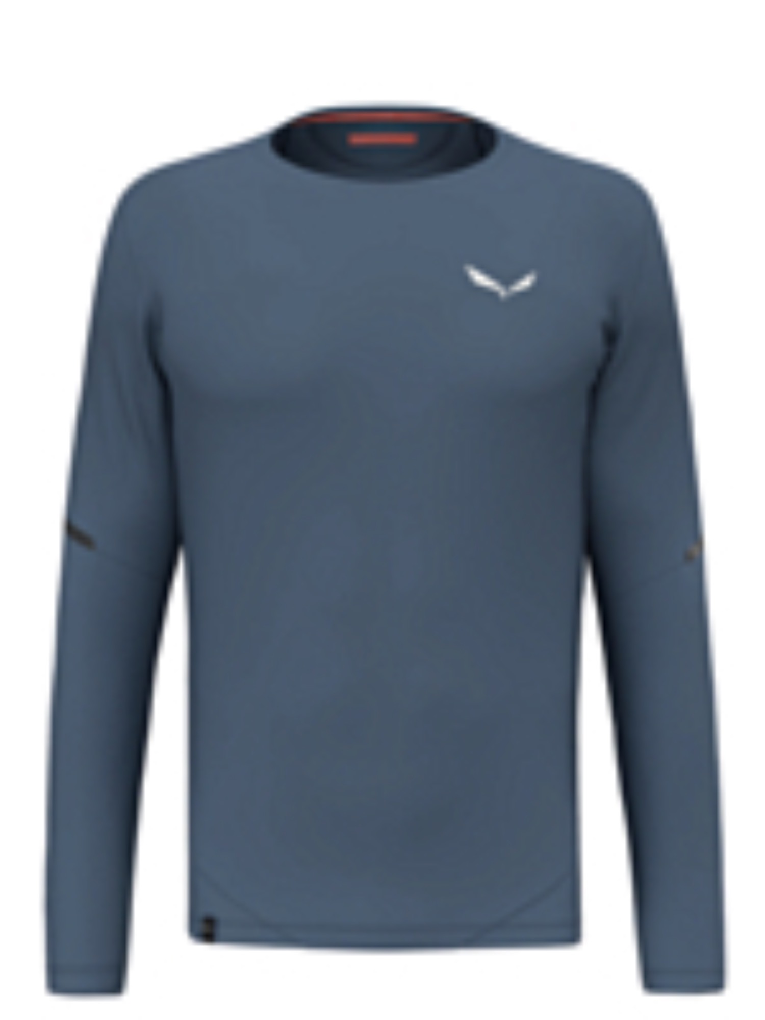 Лонгслив мужской Pedroc Dry M L/S Tee серый S Salewa. Цвет: серый