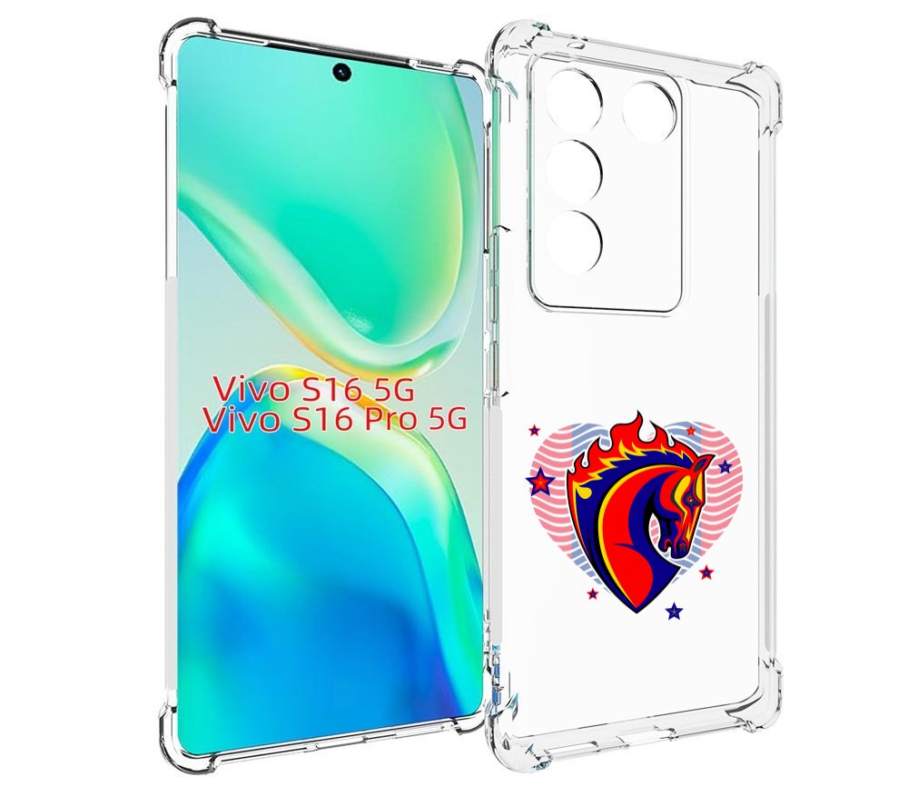 

Чехол MyPads ФК ЦСЛ Лошадь для Vivo S16 5G / S16 Pro 5G / V27 / V27 Pro, Tocco
