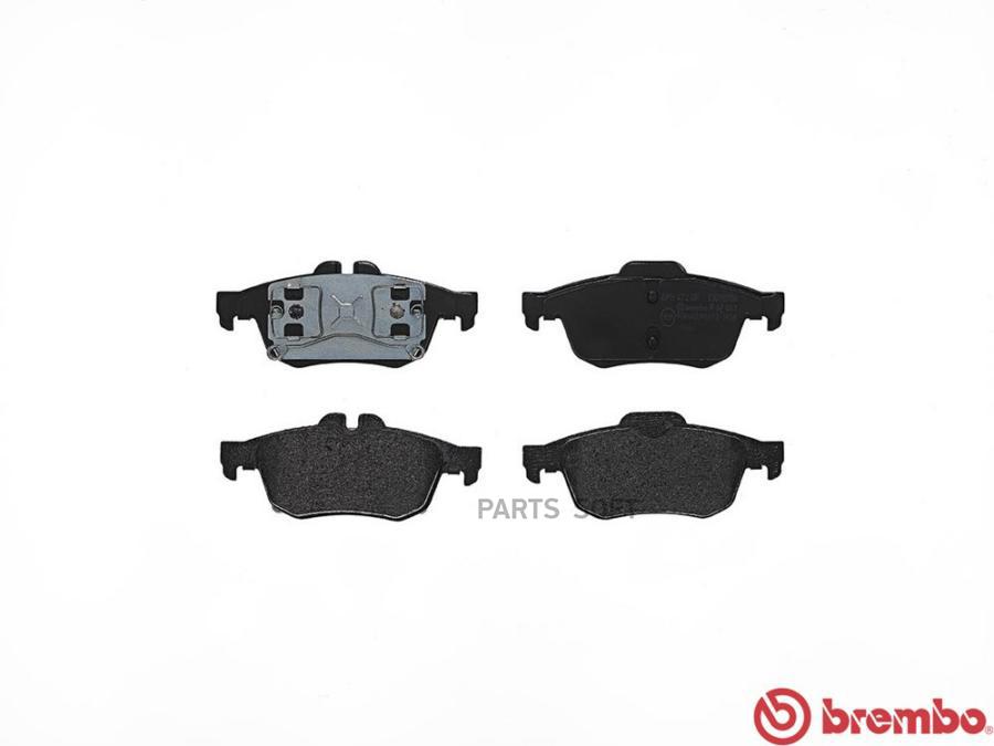 

Колодки торм.зад. FORD Focus II 11/04->/Focus C-Max 10/03->, MAZDA 3/5 10/03->, VOL BREMBO
