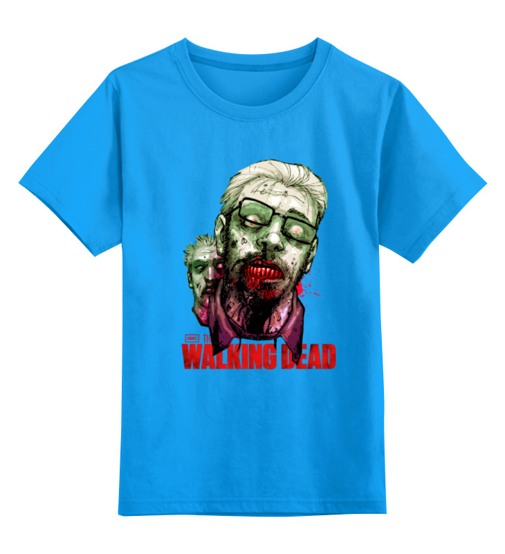

Футболка детская Printio Walking dead цв. голубой р. 152, Walking dead