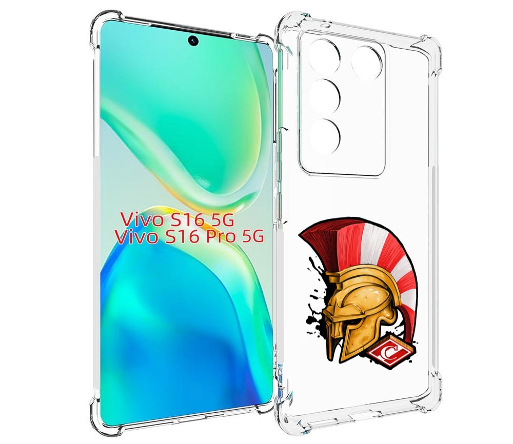 

Чехол MyPads ФК спартак шлем для Vivo S16 5G / S16 Pro 5G / V27 / V27 Pro, Tocco