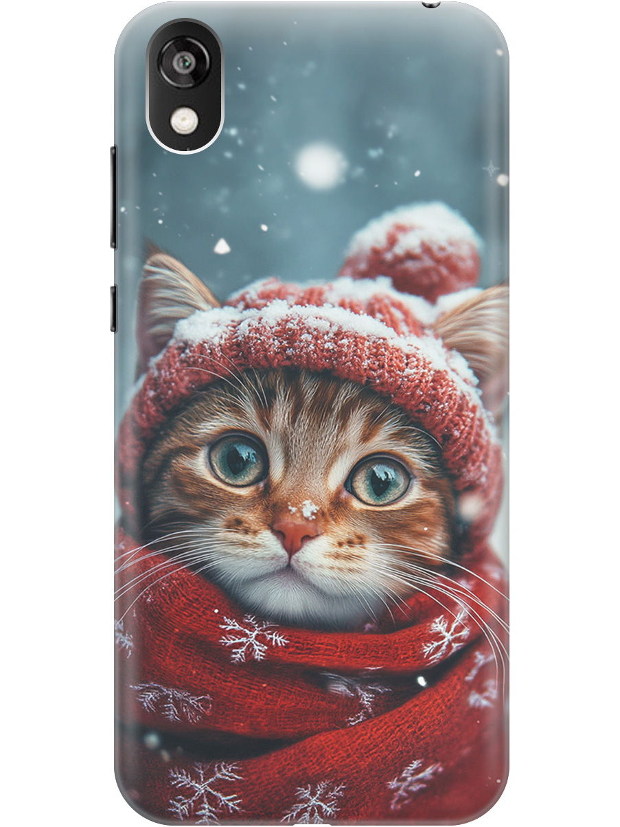 

Силиконовый чехол на Honor 8S / Huawei Y5 (2019) с принтом "Котик и снегопад", Прозрачный;белый;желтый;красный;синий, 721008712