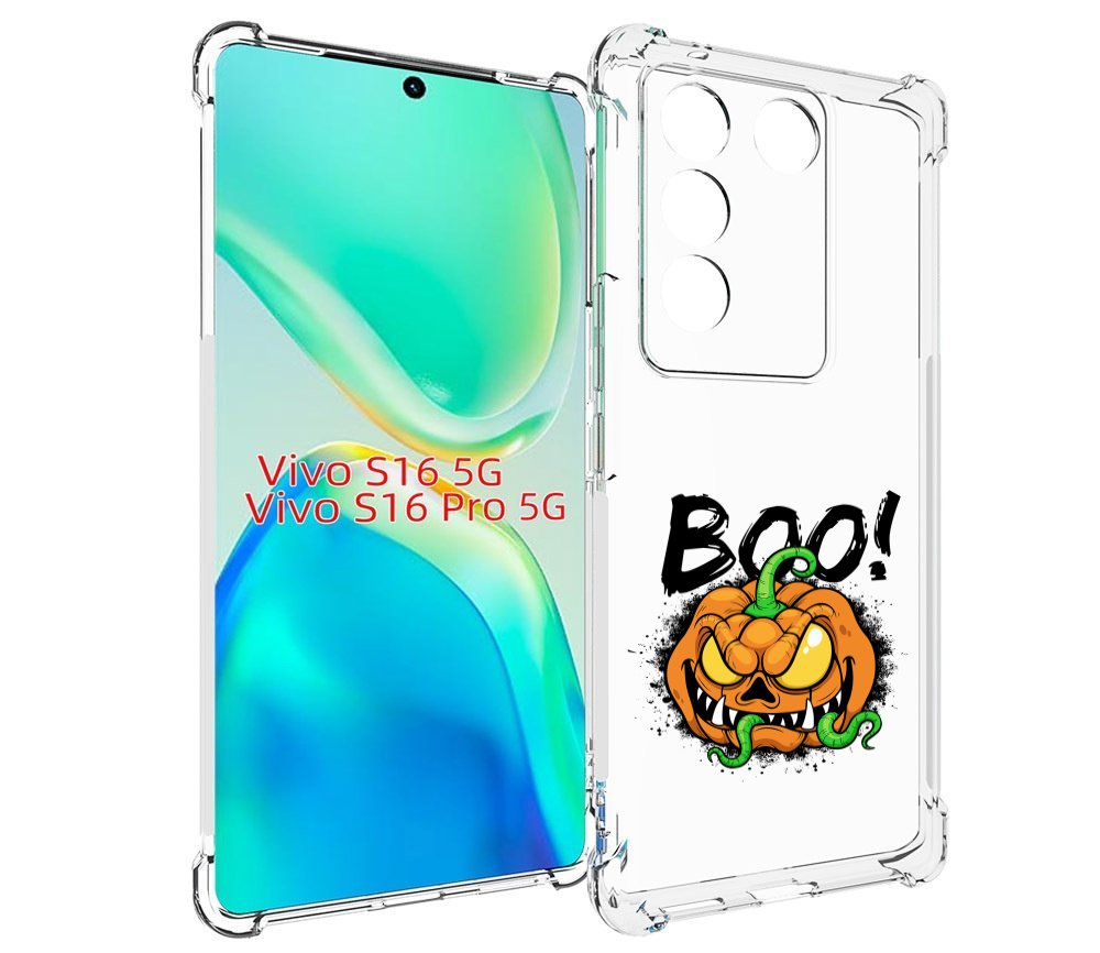 

Чехол MyPads Хэллоуин бу для Vivo S16 5G / S16 Pro 5G / V27 / V27 Pro, Tocco