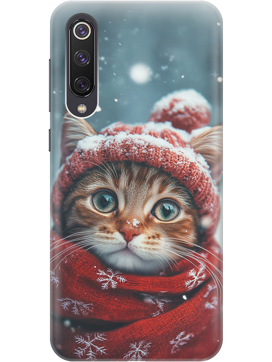 

Силиконовый чехол на Xiaomi Mi 9 SE с принтом "Котик и снегопад", Прозрачный;белый;желтый;красный;синий, 721347512