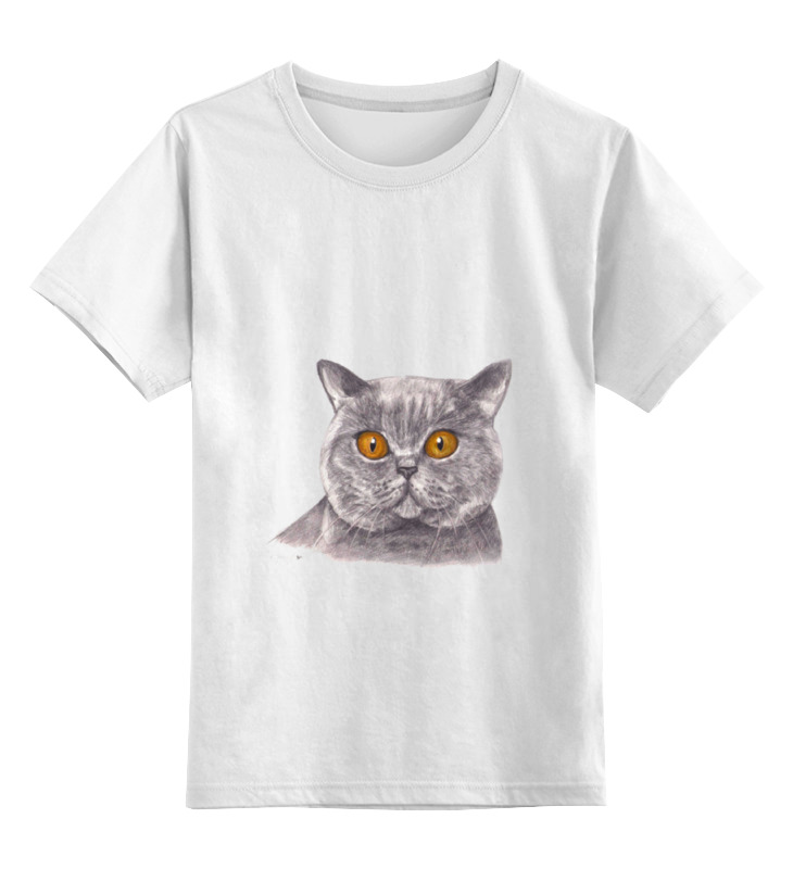 

Футболка детская Printio Cats цв. белый р. 152, Cats