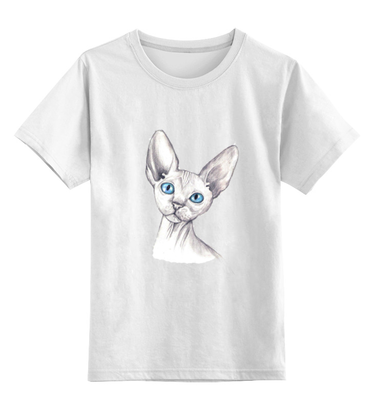 

Футболка детская Printio Cats цв. белый р. 152, Cats