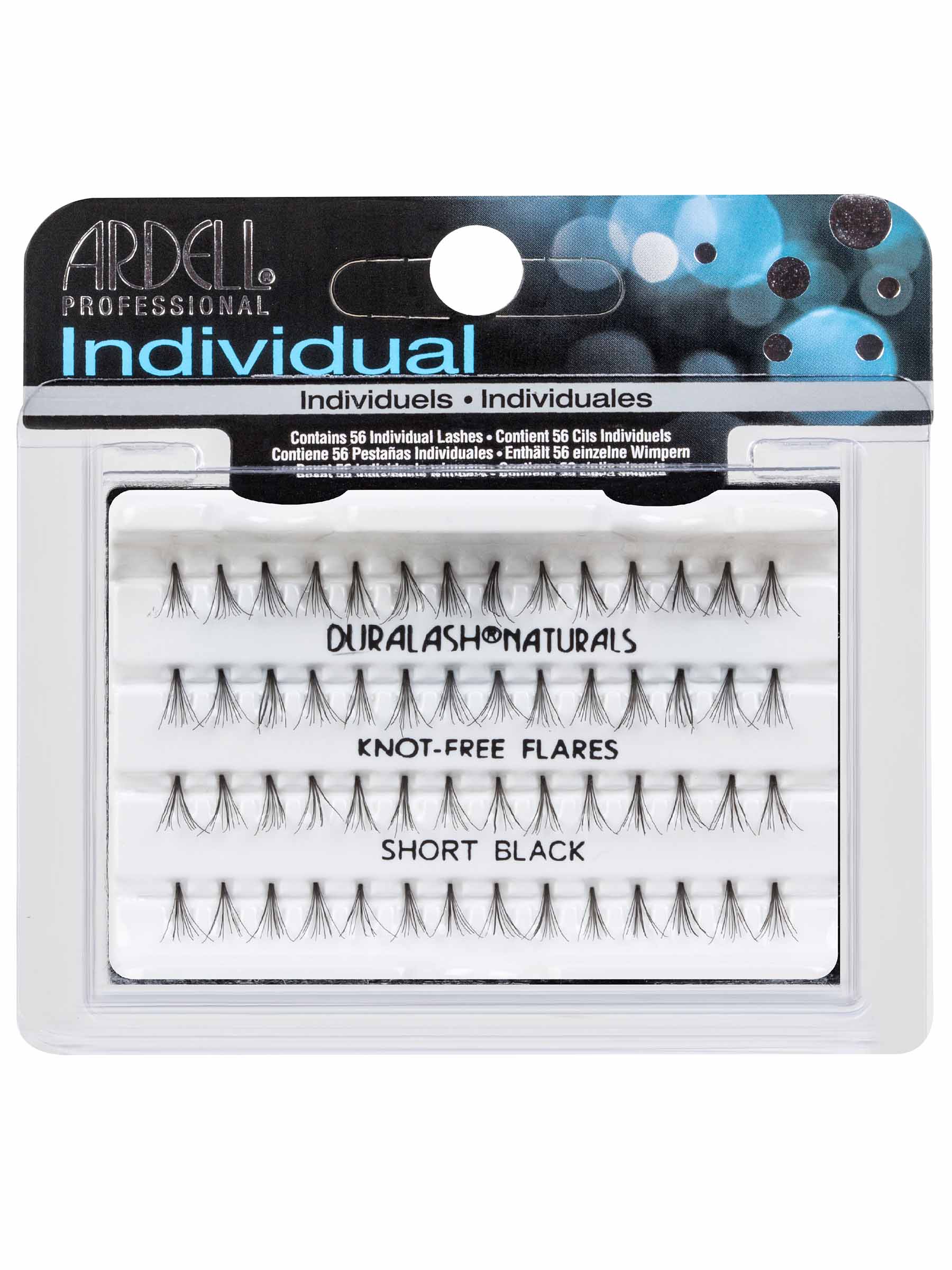 Пучки ресниц ARDELL Duralash Naturals Knot-Free Flairs Short Black накладные ресницы ardell duralash naturals knot free flairs combo pack