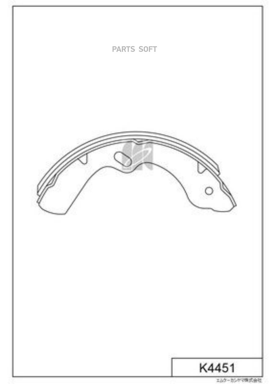 

Тормозные колодки Kashiyama k4451