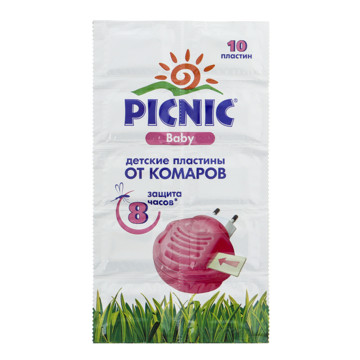 

Пластины от комаров "Picnic Baby", детские, 10 шт