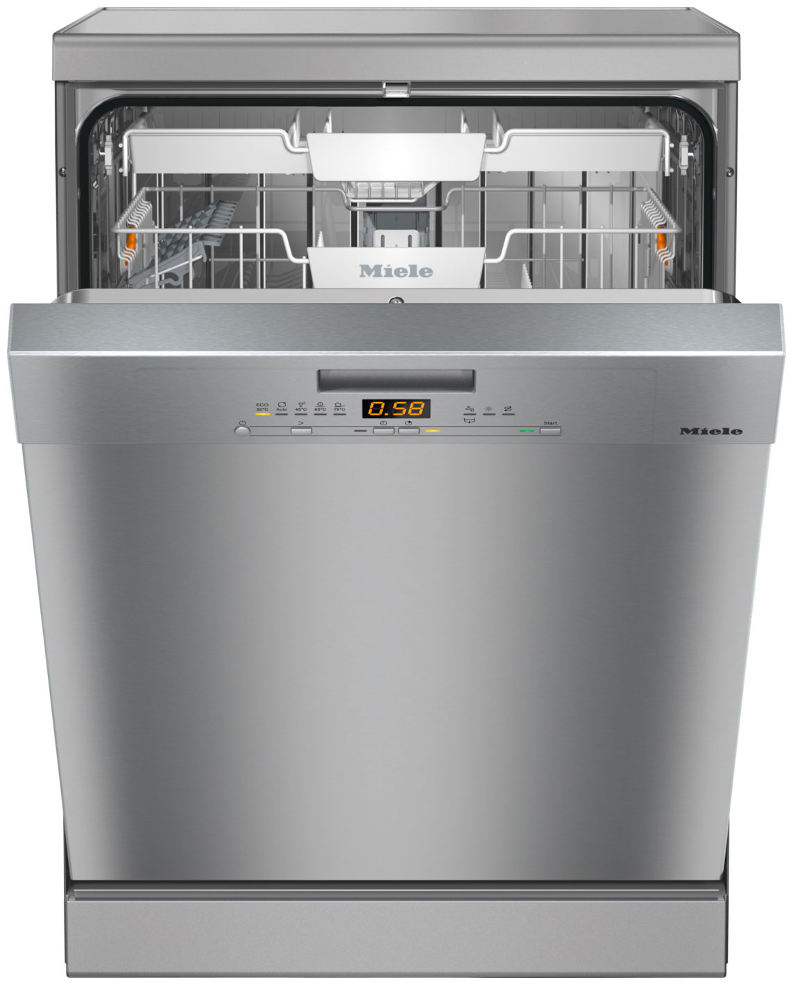 фото Посудомоечная машина miele g 5000 sc front inox серебристая