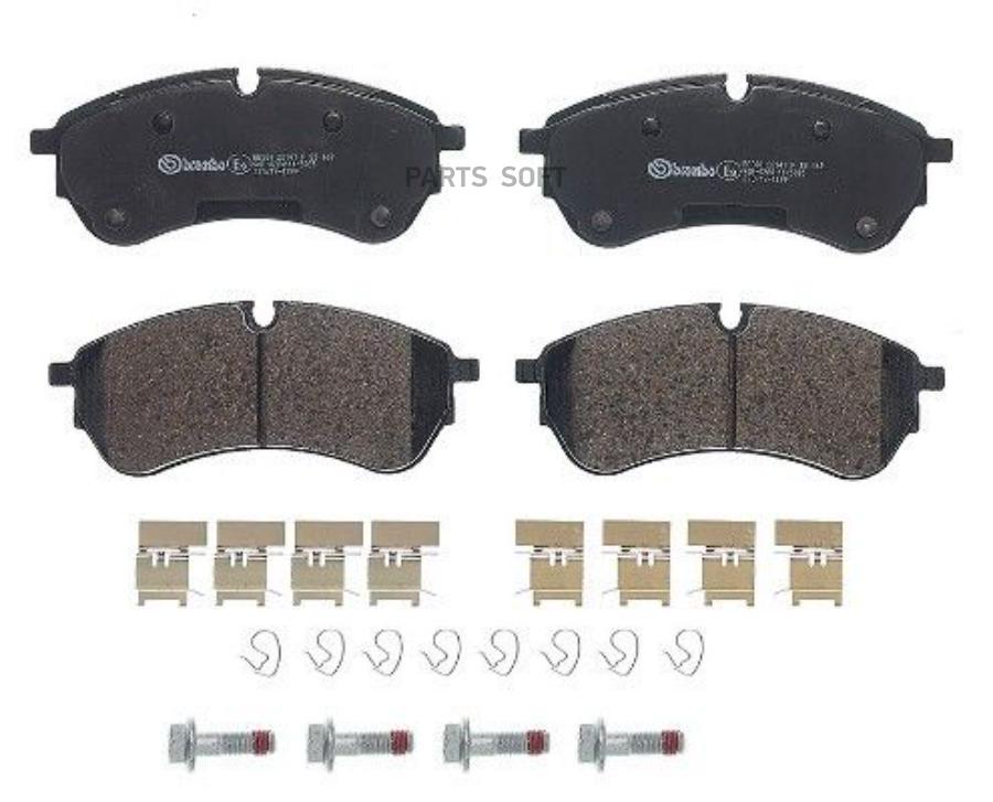 

Комплект тормозных колодок BREMBO p85169