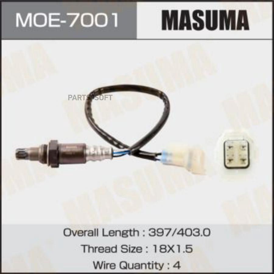 

Лямбда-зонд Suzuki Grand Vitara II 05>15 Masuma MOE7001