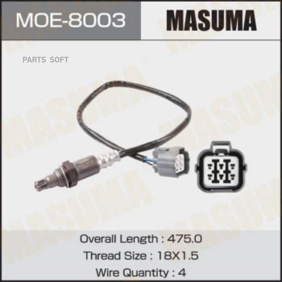 MASUMA MOE8003 Лямбда-зонд SUBARU FORESTER EJ20, EJ25 1шт 100037836373