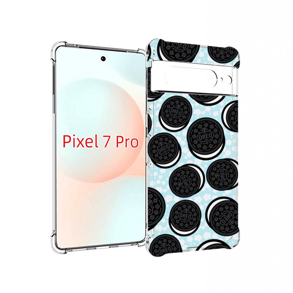 

Чехол Mypads Орео Печеньки Для Google Pixel 7 Pro, Прозрачный, Tocco