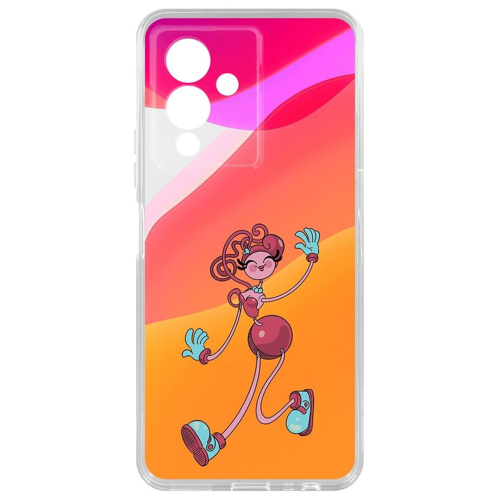 

Чехол-накладка Кейс Хаги Ваги - Мама Длинные Ноги для Infinix Note 12 Pro 5G, Прозрачный