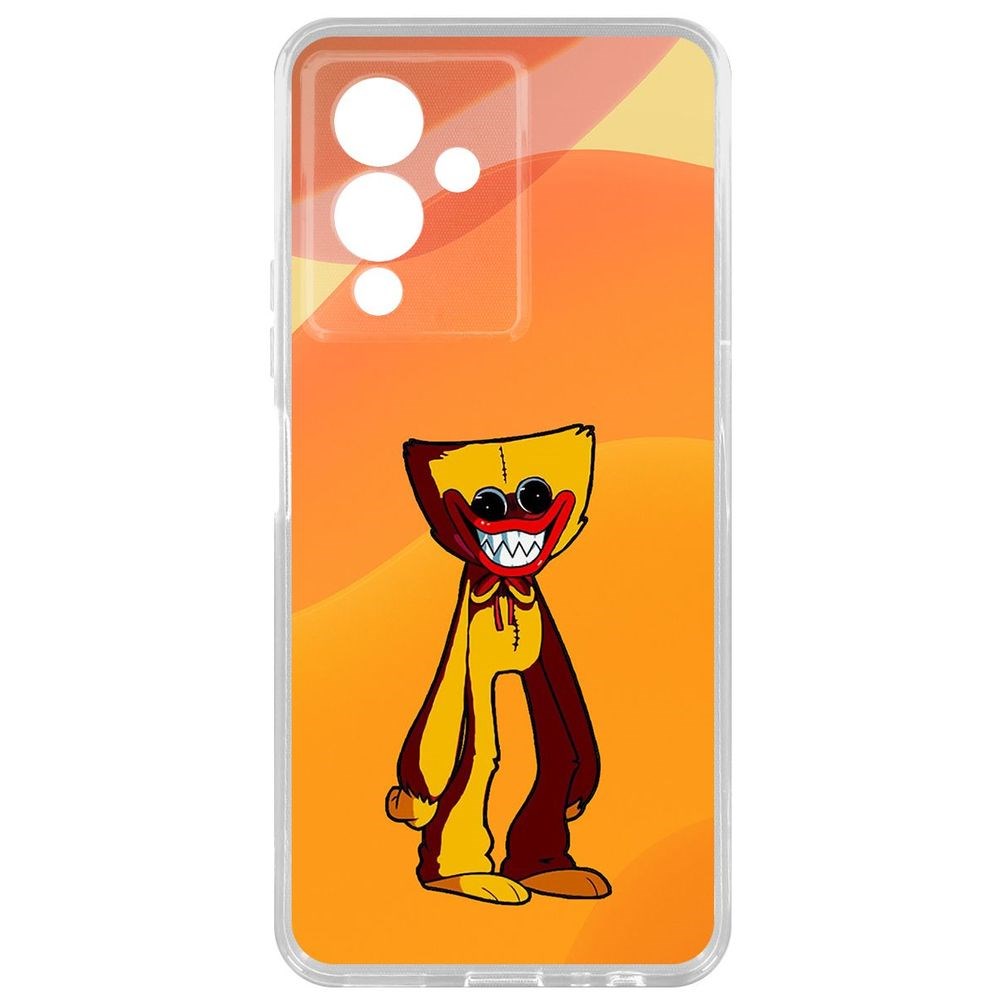 

Чехол-накладка Кейс Хаги Ваги Желтый для Infinix Note 12 Pro 5G, Прозрачный
