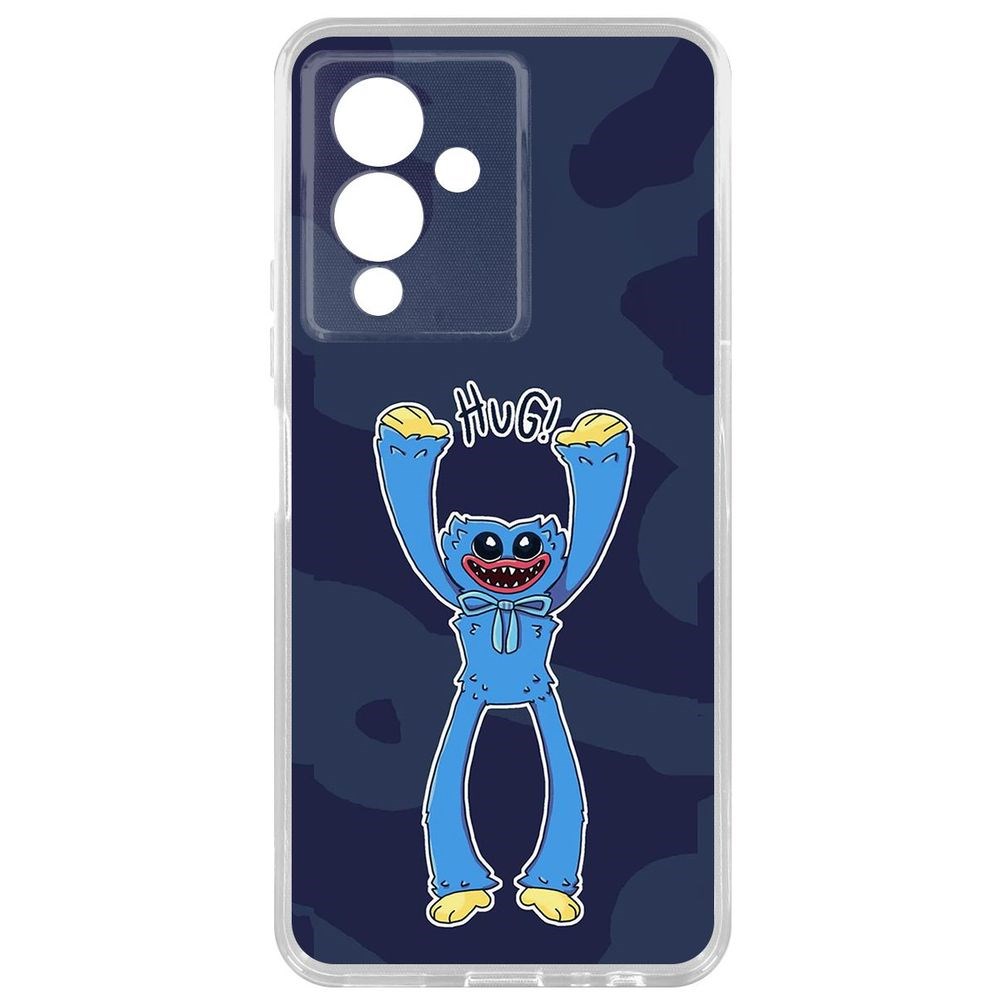 

Чехол-накладка Кейс Хаги Ваги Обнимашки для Infinix Note 12 Pro 5G, Прозрачный