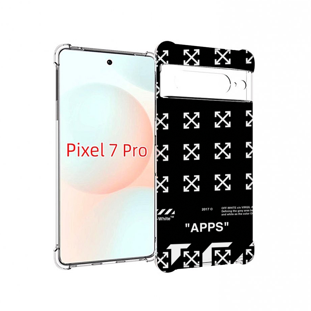 Чехол Mypads Оф-Вайт-Значки Для Google Pixel 7 Pro