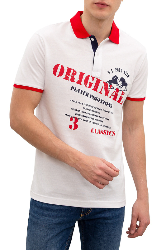 

Футболка-поло мужская G081GL0110FRANKLIN U.S. POLO Assn. белая L, G081GL0110FRANKLIN