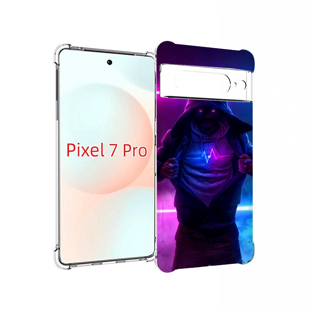 

Чехол Mypads Парень В Капюшоне Неоновый Для Google Pixel 7 Pro, Прозрачный, Tocco
